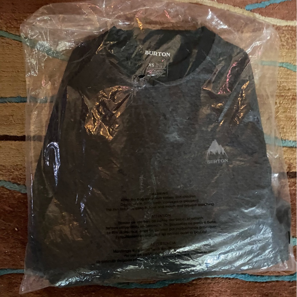 Burton Weatherproof Pullover Crew NWT Mens - Picture 9 of 10